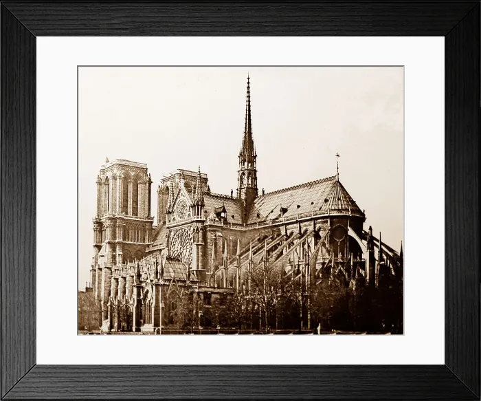 Framed Print : Notre Dame Cathedral, Paris, France Framed Print : Notre Dame Cathedral, Paris, France