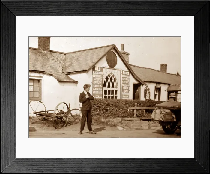 Framed Print : Gretna Green in the 1920s Framed Print : Gretna Green in the 1920s