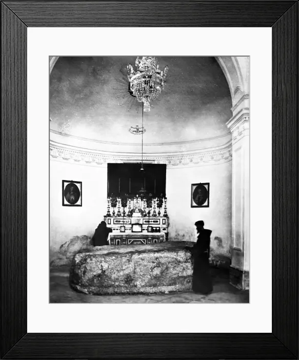 Framed Print : Mensa Christi Church, Nazareth, Israel, Victorian period Framed Print : Mensa Christi Church, Nazareth, Israel, Victorian period