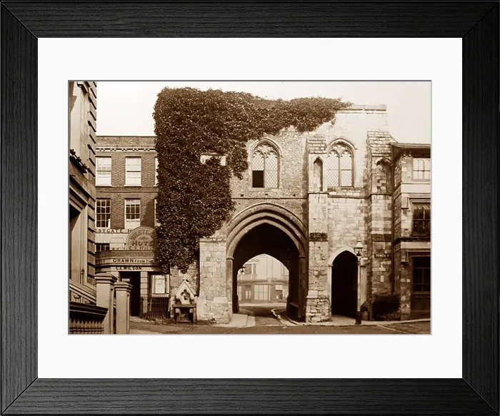 Framed Print : West Gate, Winchester Framed Print : West Gate, Winchester