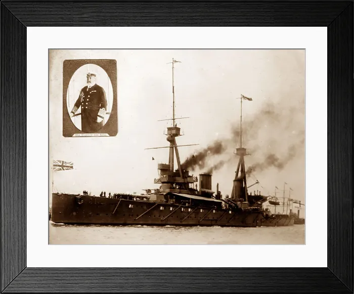 Framed Print : HMS Indomitable during WW1 Framed Print : HMS Indomitable during WW1