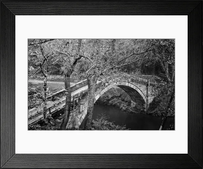 Framed Print : Beggars Bridge, Glaisdale, Victorian period Framed Print : Beggars Bridge, Glaisdale, Victorian period