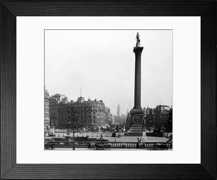Framed Print : Trafalgar Square, London Framed Print : Trafalgar Square, London