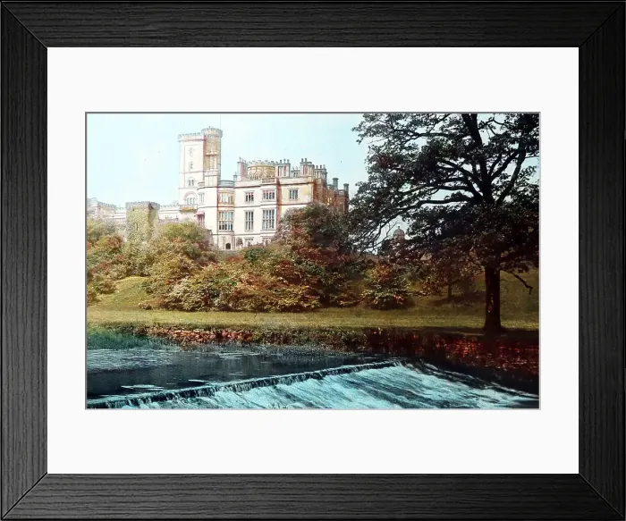 Framed Print : Ilam Hall, Ashbourne, Victorian period Framed Print : Ilam Hall, Ashbourne, Victorian period