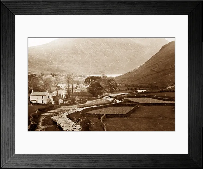 Framed Print : Wasdale village, lake District