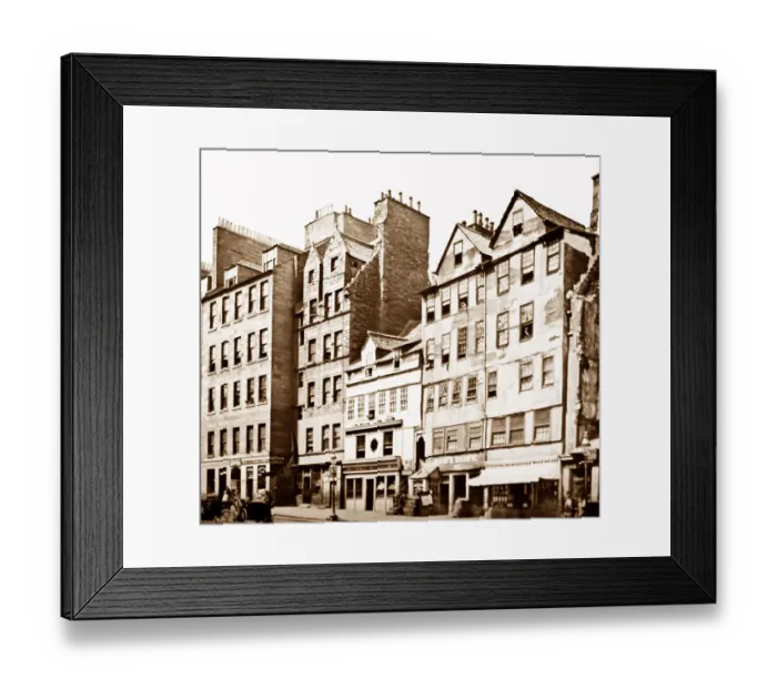 Framed Print : High Street, Edinburgh, Scotland Framed Print : High Street, Edinburgh, Scotland