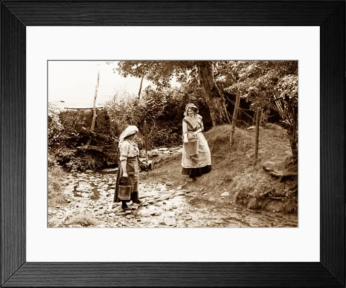 Framed Print : Rural life, Victorian period Framed Print : Rural life, Victorian period