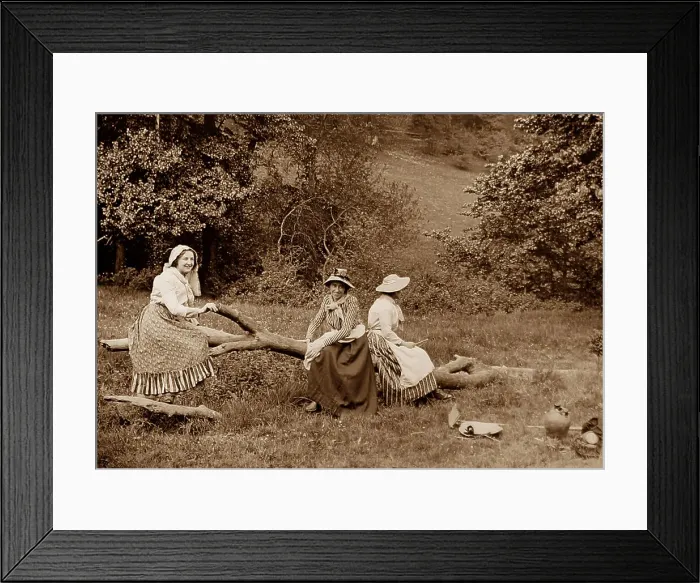 Framed Print : Rural life, Victorian period Framed Print : Rural life, Victorian period