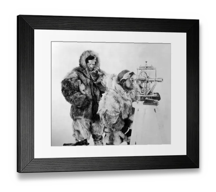 Framed Print : Fridtjof Nansen's polar expedition on the Fram Framed Print : Fridtjof Nansen's polar expedition on the Fram