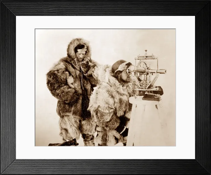 Framed Print : Fridtjof Nansen's polar expedition on the Fram Framed Print : Fridtjof Nansen's polar expedition on the Fram