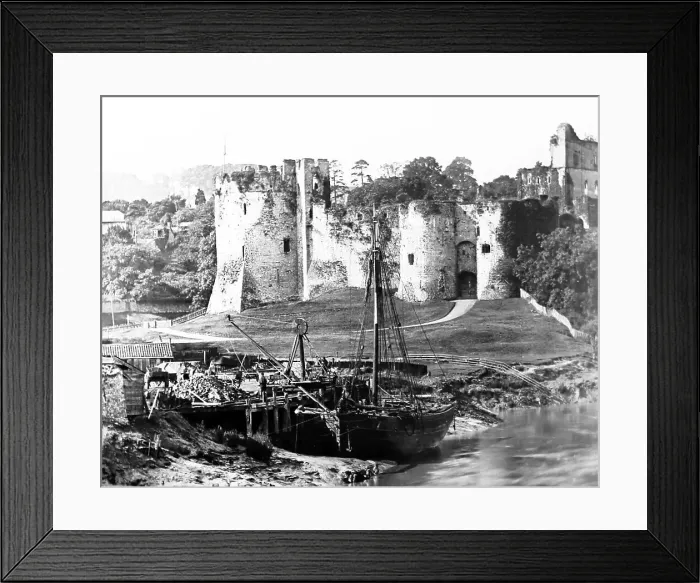 Framed Print : Chepstow Castle Framed Print : Chepstow Castle