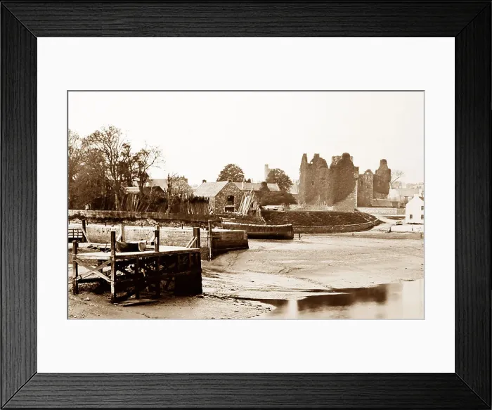 Framed Print : Kirkcudbright Castle, Victorian period Framed Print : Kirkcudbright Castle, Victorian period