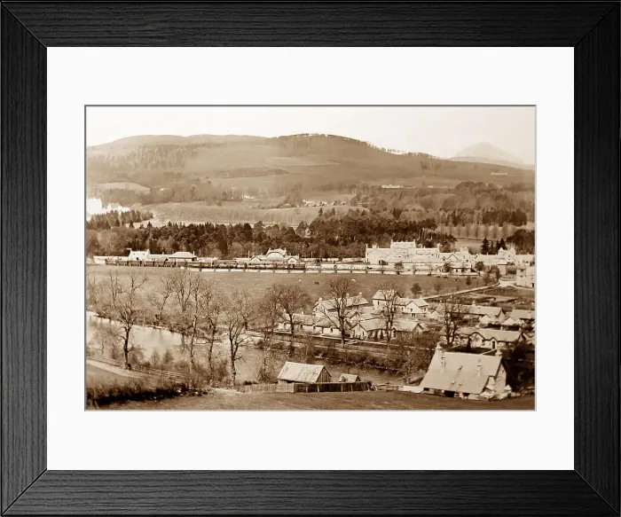 Framed Print : Blair Atholl, Scotland, Victorian period Framed Print : Blair Atholl, Scotland, Victorian period
