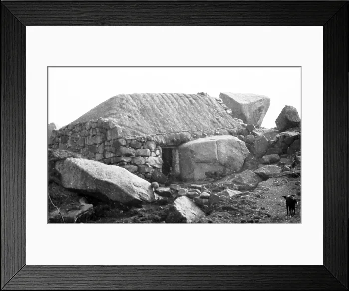 Framed Print : Kilkieran, West of Ireland, early 1900s Framed Print : Kilkieran, West of Ireland, early 1900s