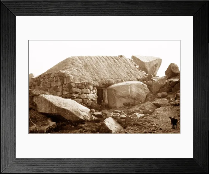 Framed Print : Kilkieran, West of Ireland, early 1900s Framed Print : Kilkieran, West of Ireland, early 1900s