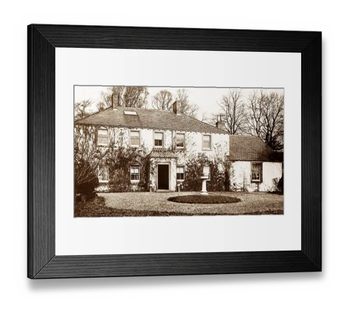 Framed Print : Gretna House, Gretna Green, early 1900s Framed Print : Gretna House, Gretna Green, early 1900s