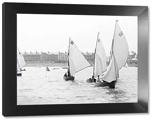Dinghy racing at Teignmouth, probably 1930s