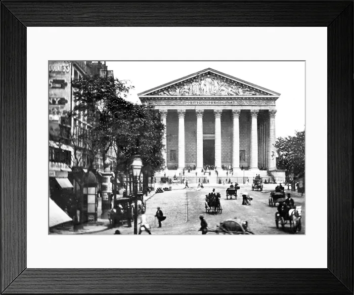 Framed Print : Paris, France, Victorian period Framed Print : Paris, France, Victorian period