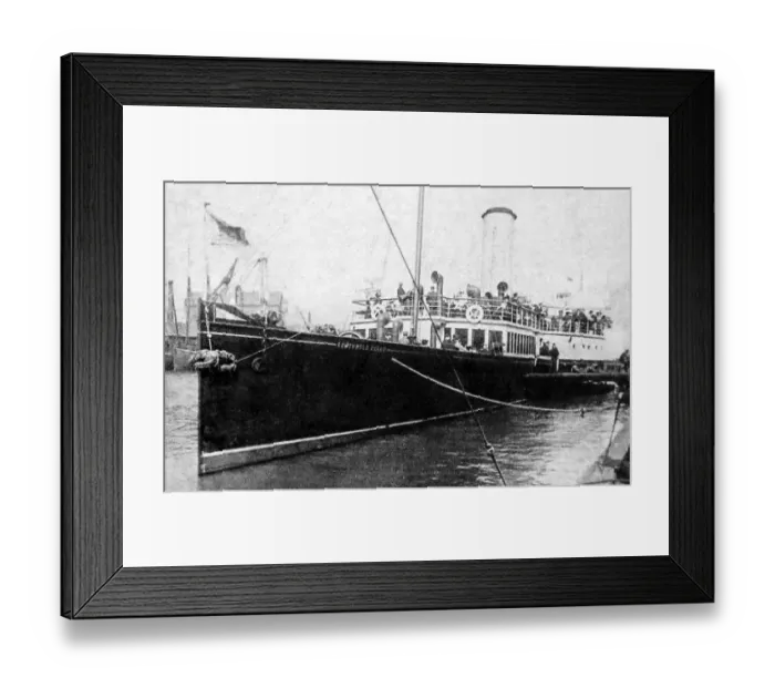 Framed Print : The Southwold Belle at Great Yarmouth, early 1900s Framed Print : The Southwold Belle at Great Yarmouth, early 1900s