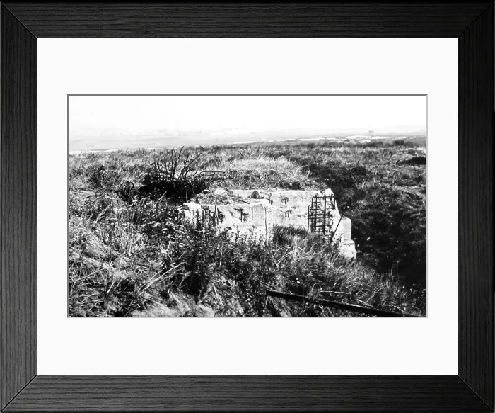 Framed Print : German Block House at Croiselles on the Hindenburg Framed Print : German Block House at Croiselles on the Hindenburg
