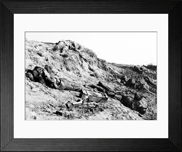 Framed Print : Vimy Ridge, 18th April 1917, during the First World War Framed Print : Vimy Ridge, 18th April 1917, during the First World War