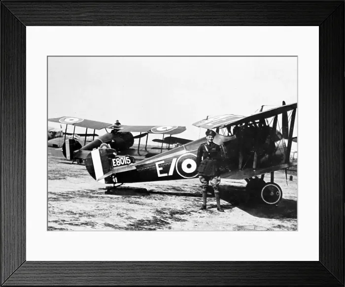 Framed Print : Sopwith Camels ready to fly over German lines - WW1 Framed Print : Sopwith Camels ready to fly over German lines - WW1