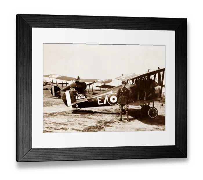 Framed Print : Sopwith Camels ready to fly over German lines - WW1 Framed Print : Sopwith Camels ready to fly over German lines - WW1
