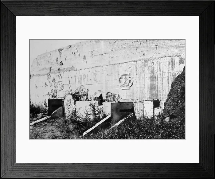 Framed Print : German Tirpitz battery at Ostend - WW1 Framed Print : German Tirpitz battery at Ostend - WW1