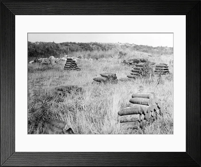 Framed Print : Hope munitions dump at Ypres during the First World War Framed Print : Hope munitions dump at Ypres during the First World War