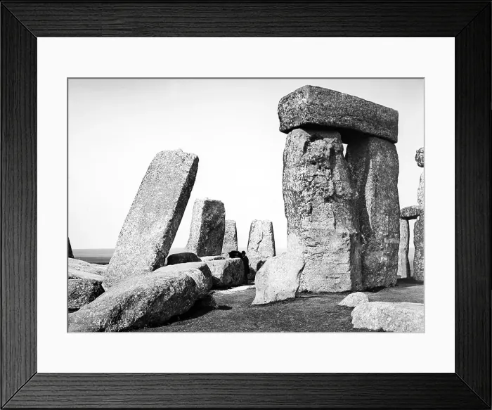 Framed Print : Stonehenge, Victorian period Framed Print : Stonehenge, Victorian period
