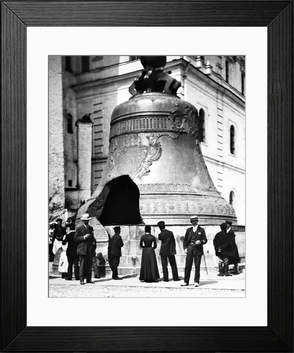 Framed Print : The Great Bell, Moscow, Russia, early 1900s Framed Print : The Great Bell, Moscow, Russia, early 1900s