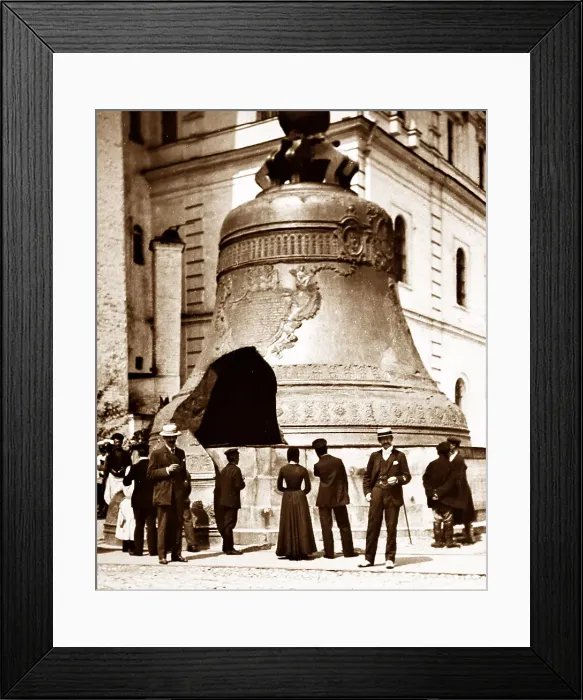 Framed Print : The Great Bell, Moscow, Russia, early 1900s Framed Print : The Great Bell, Moscow, Russia, early 1900s