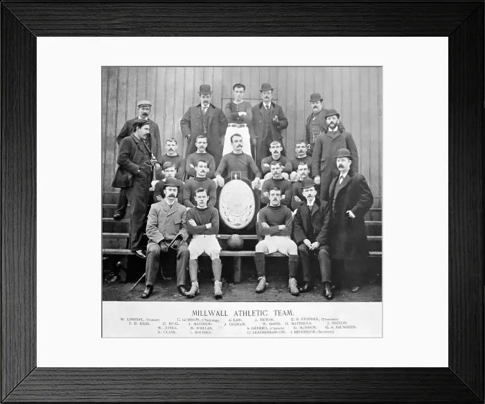 Framed Print : Millwall Athletic Football Team, 1890s Framed Print : Millwall Athletic Football Team, 1890s