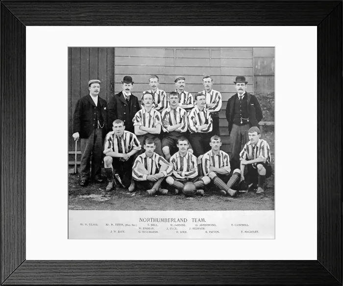 Framed Print : Northumberland Team, 1890s Framed Print : Northumberland Team, 1890s
