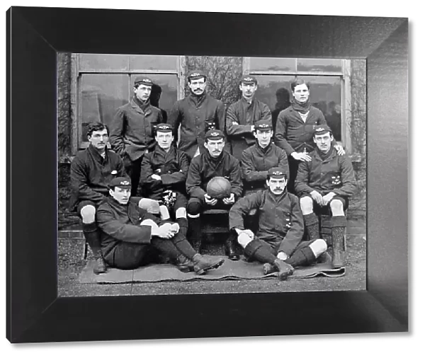 Oxford University Football Team, 1895