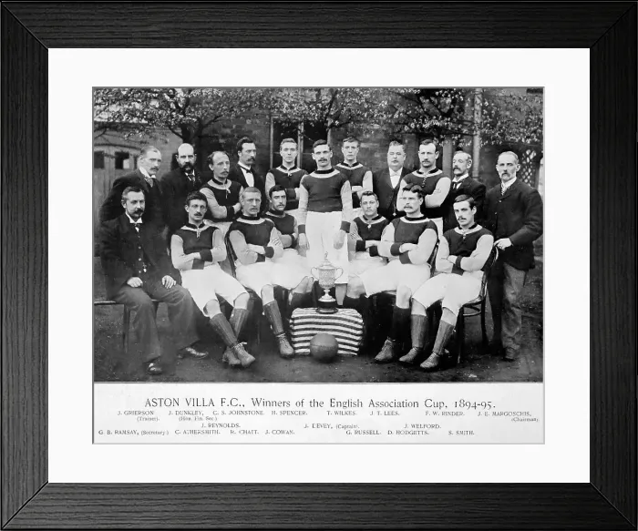 Framed Print : Aston Villa, Winners of the English Association Framed Print : Aston Villa, Winners of the English Association
