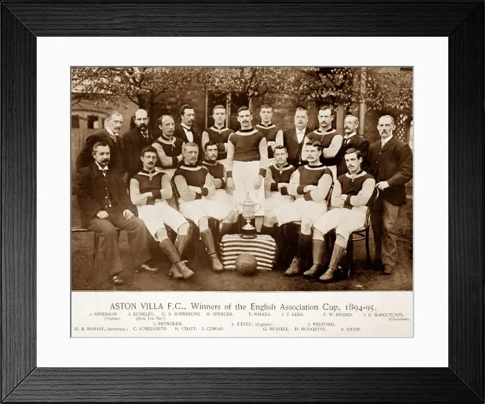 Framed Print : Aston Villa, Winners of the English Association Framed Print : Aston Villa, Winners of the English Association