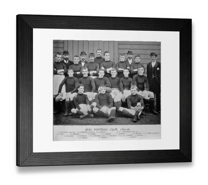 Framed Print : Hull Rugby Team in 1896 Framed Print : Hull Rugby Team in 1896