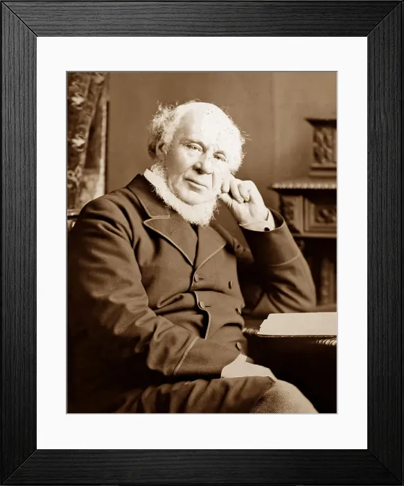 Framed Print : Sir John Fowler, Victorian period Framed Print : Sir John Fowler, Victorian period