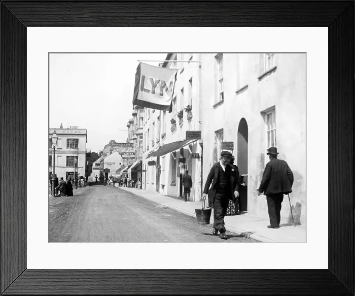 Framed Print : Ilfracombe, Devon, early 1900s Framed Print : Ilfracombe, Devon, early 1900s