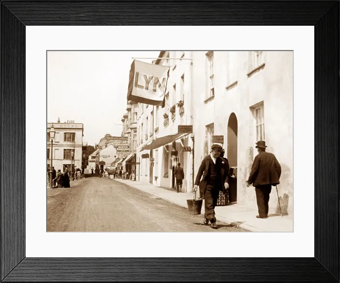 Framed Print : Ilfracombe, Devon, early 1900s Framed Print : Ilfracombe, Devon, early 1900s