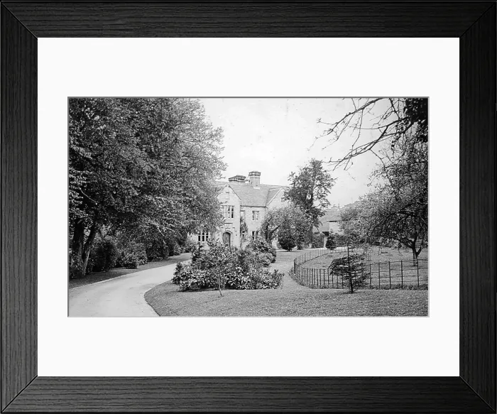 Framed Print : Shiphay House near Torquay, Victorian period Framed Print : Shiphay House near Torquay, Victorian period