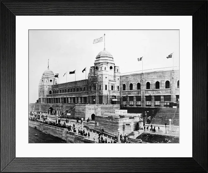 Framed Print : British Empire Exhibition in Wembley, London in 1924 Framed Print : British Empire Exhibition in Wembley, London in 1924