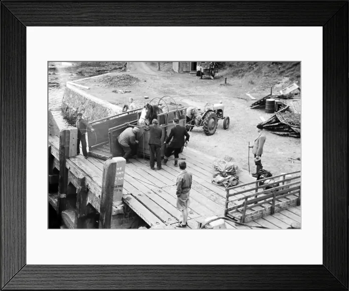 Framed Print : Isle of Canna, Scotland, probably 1950s Framed Print : Isle of Canna, Scotland, probably 1950s