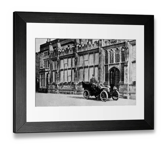 Framed Print : Colonel Rowland Burden in his 12 HP Georges Richard Framed Print : Colonel Rowland Burden in his 12 HP Georges Richard