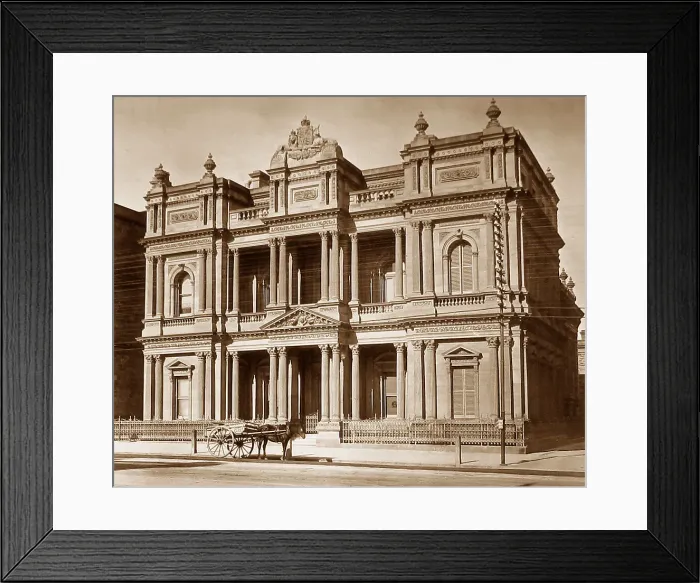Framed Print : Union Bank of Australia, Adelaide, Australia Framed Print : Union Bank of Australia, Adelaide, Australia