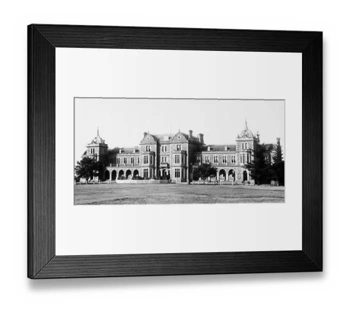 Framed Print : Prince Alfred College Adelaide Australia early 1900s