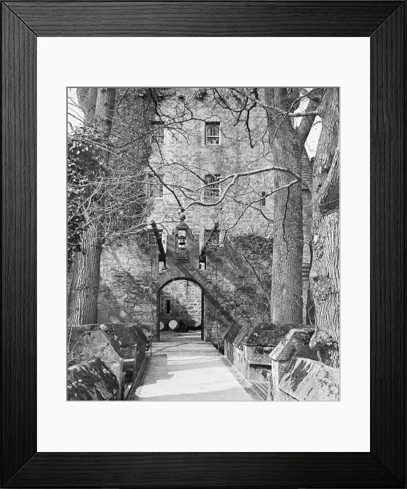 Framed Print : Cawdor Castle Victorian period Framed Print : Cawdor Castle Victorian period