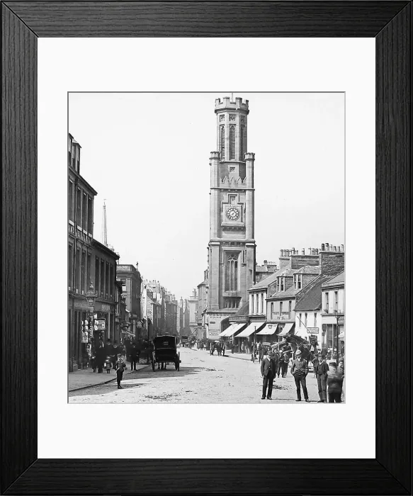 Framed Print : Ayr Wallace Tower Victorian period Framed Print : Ayr Wallace Tower Victorian period