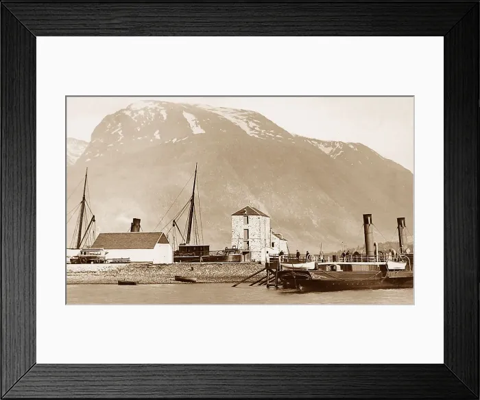 Framed Print : Ben Nevis from Corpach Framed Print : Ben Nevis from Corpach